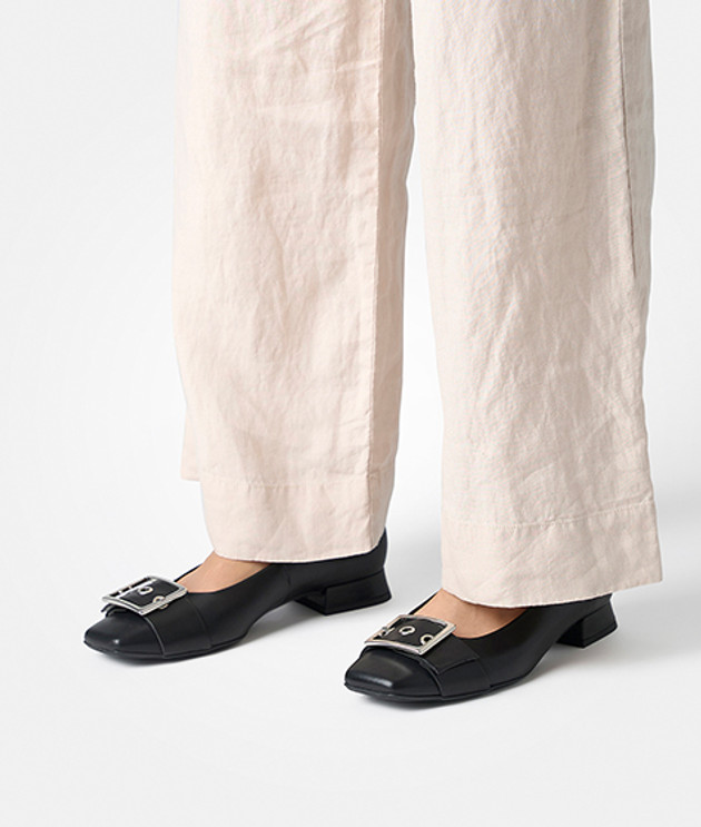 Paul Green 3855-019 Ballerina in schwarz