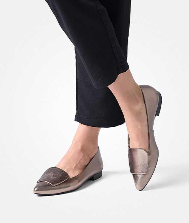 Paul Green 3792-178 Ballerina in metallic