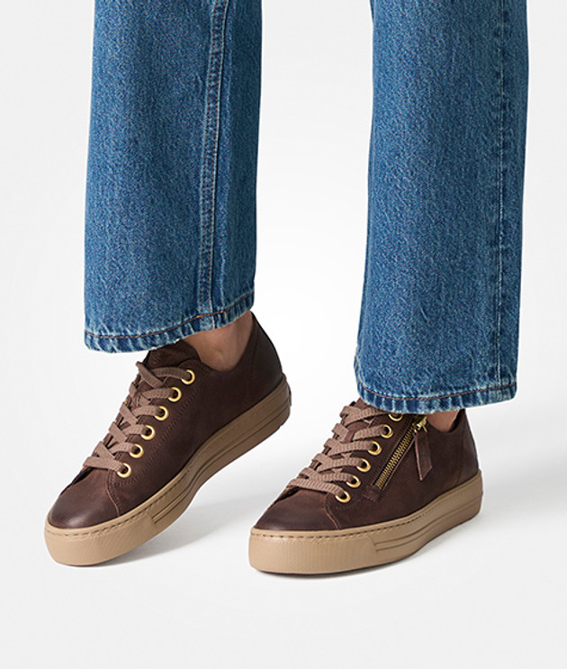 Paul Green 5206-210 sneaker in brown