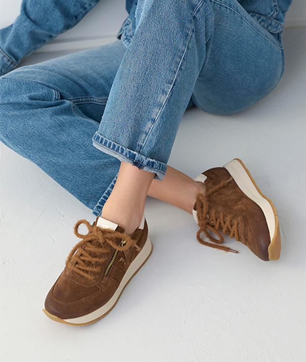 Paul Green 5444-090 Sneaker in braun
