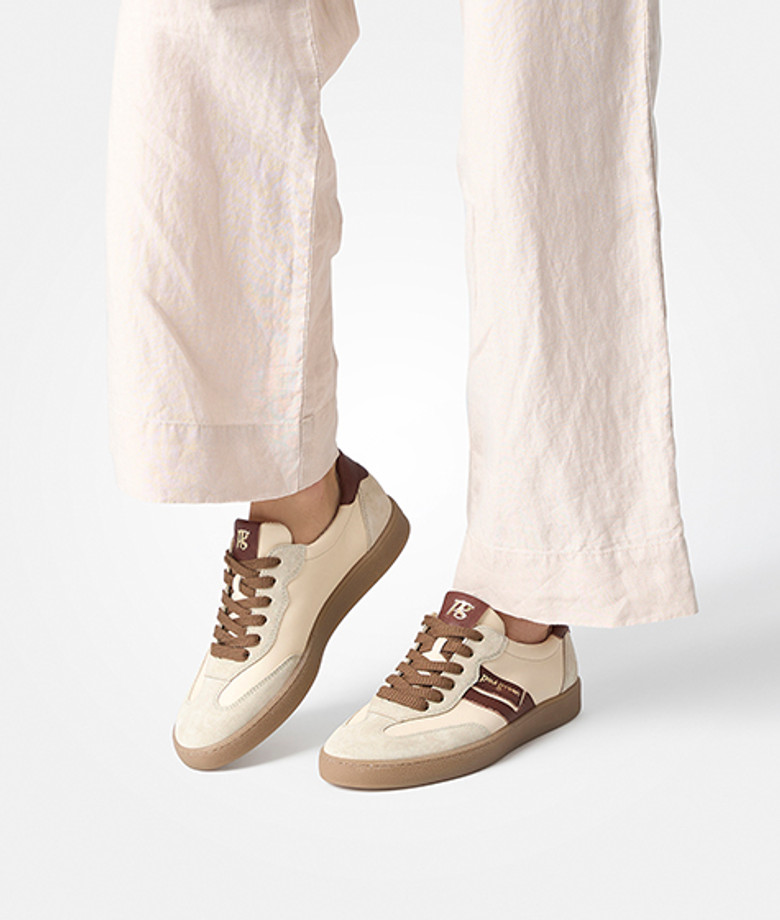 Paul Green 5437-149 sneaker in beige