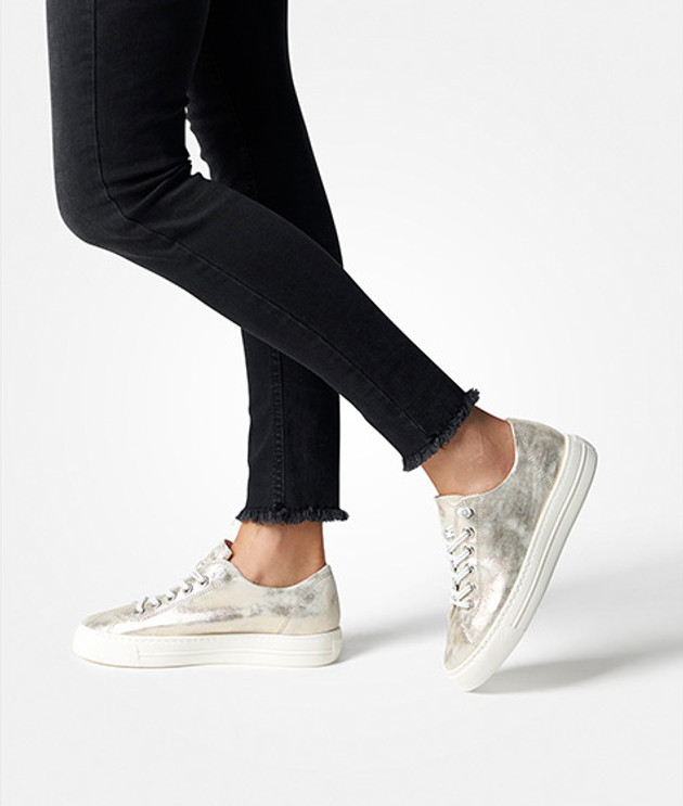 Paul Green 4081-031 Sneaker in metallic