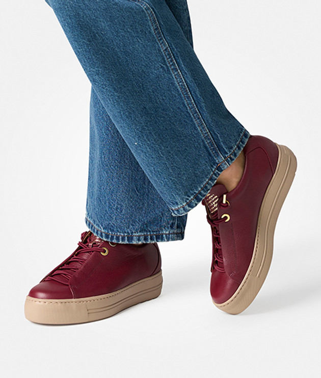 Paul Green 5017-430 sneaker in red
