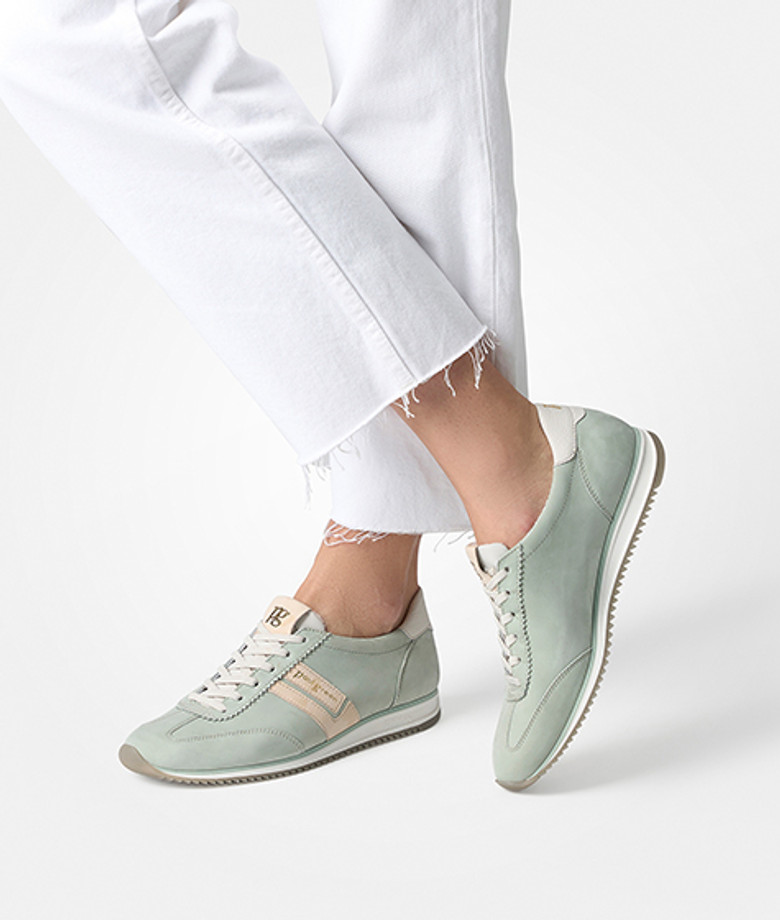 Paul Green 5453-149 sneaker in green