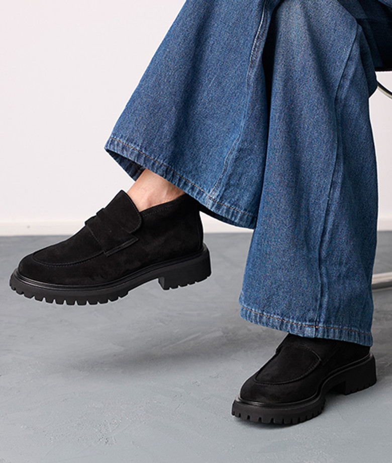 Paul Green 8344-004 Slipper & Mokassin in schwarz