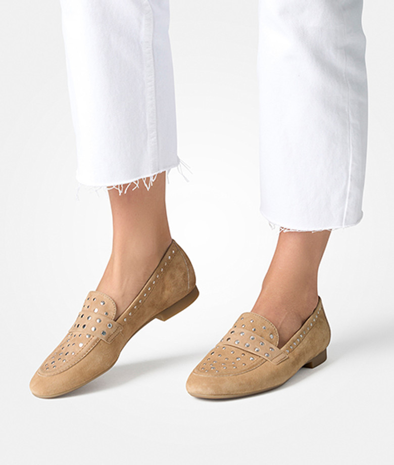 Paul Green 1137-007 Slipper & Mokassin in beige