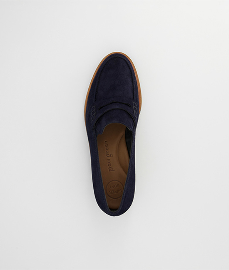 Paul Green 2694-133 Slipper & Mokassin in blau