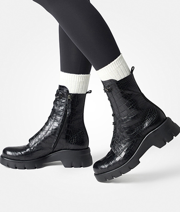 Paul Green 8216-058 boots in black