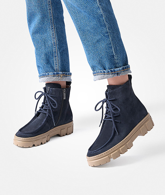 Paul Green 5499-030 boots in blue
