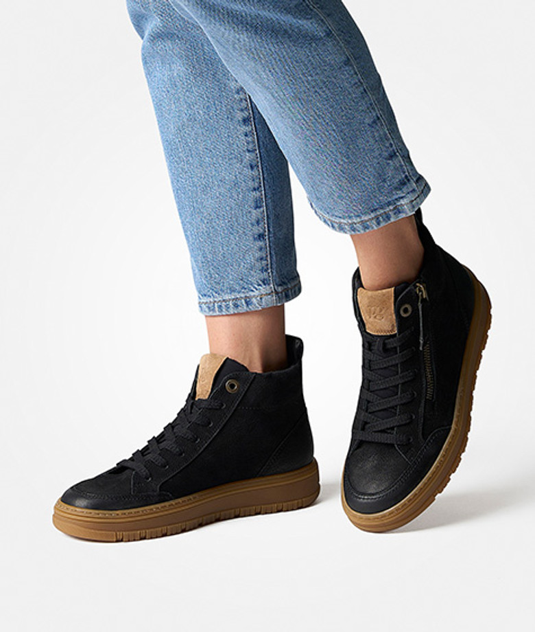 Paul Green 5289-086 Sneaker in schwarz