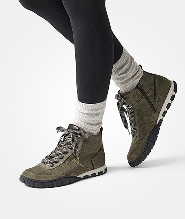 Paul Green 5506-010 sneaker in green