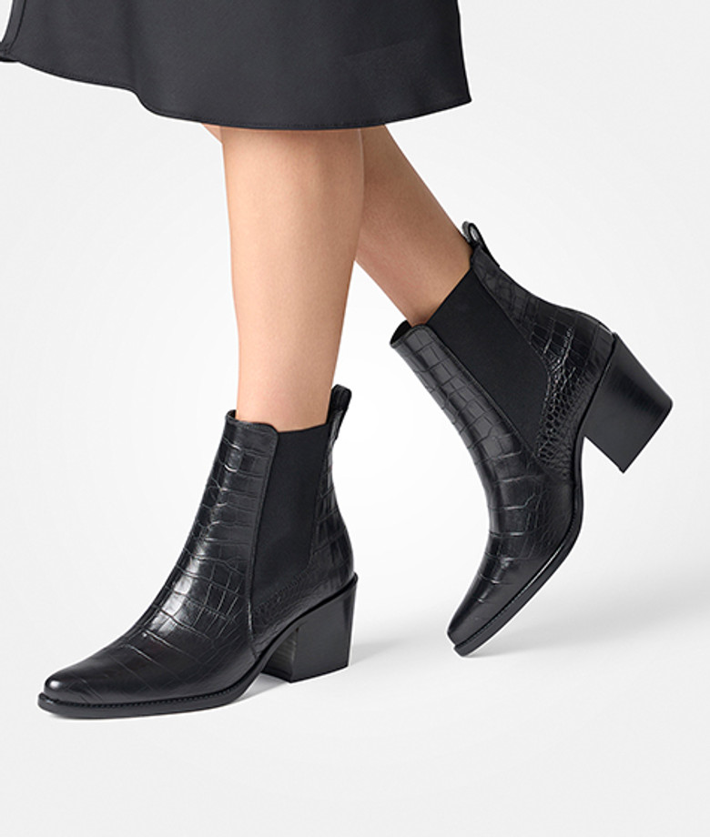 Paul Green 8150-020 Stiefeletten in schwarz