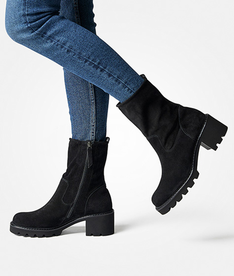 Paul Green 8133-010 Stiefeletten in schwarz
