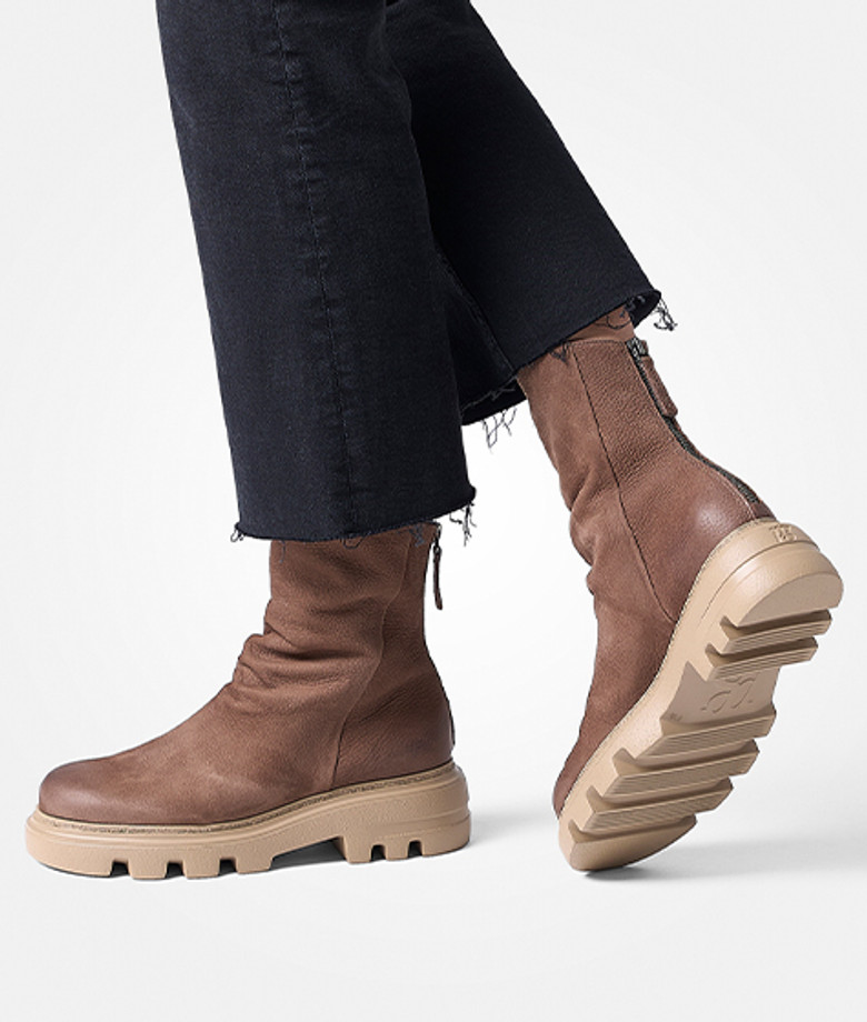 Paul Green 8253-020 ankle boots in brown