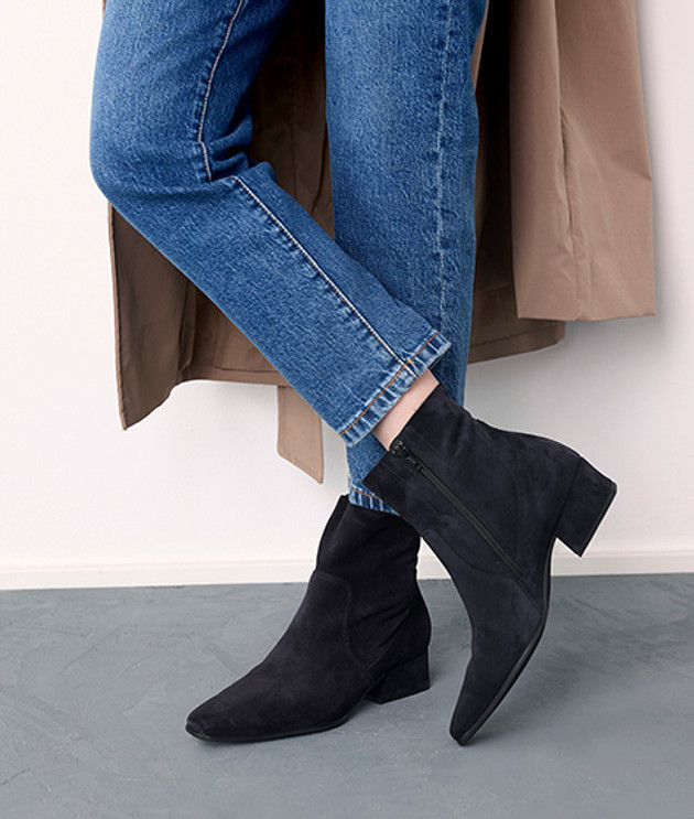 Paul Green 8365-004 Ankle Boots in Blue