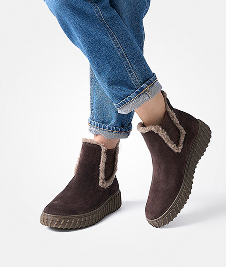 Paul Green 8292-000 warm lining in brown