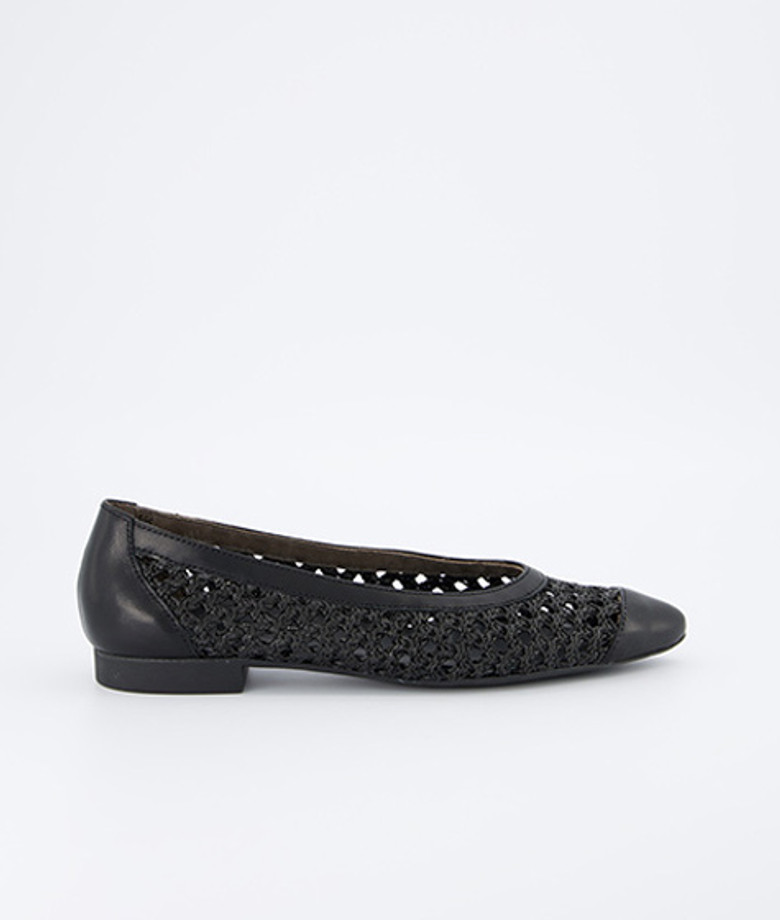 Paul Green 1153-017 Ballerina in schwarz