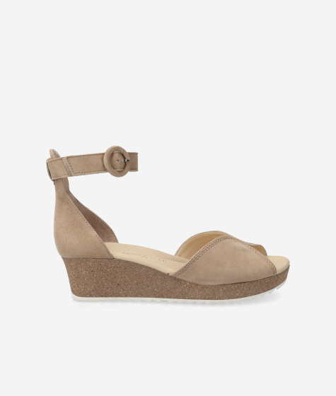 Paul Green 6121-005 Peeptoes Slingpumps in sand/ beige buy online