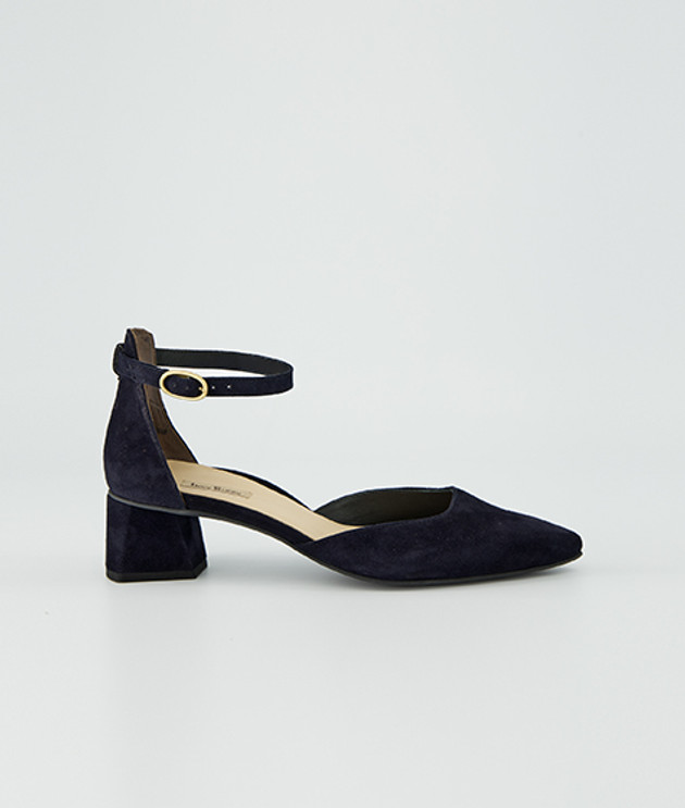 Paul Green 3820-040 Peeptoes & Slingpumps in blau