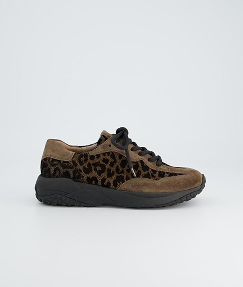 Paul Green Zapatillas Bajas Para Mujer, Marrón Medio 34x