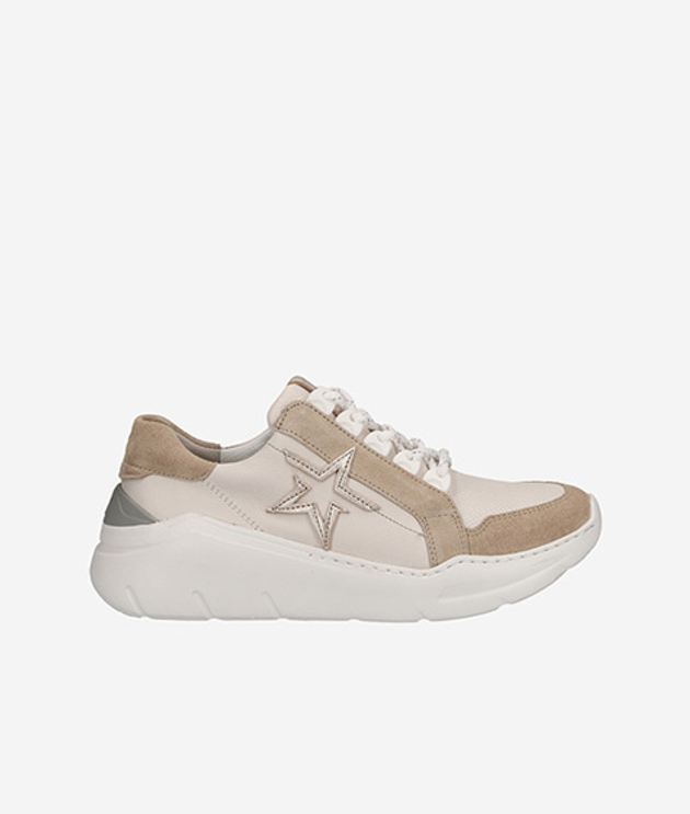 Paul Green 4876-056 sneaker in beige