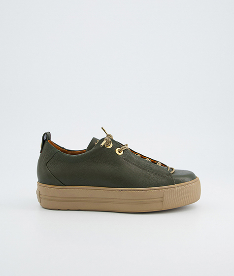 Paul Green Sneakers Donna Modello 5325, Pelle, Suola EVA, Tacco Piatto 3 Cm, Stringate, Comfort