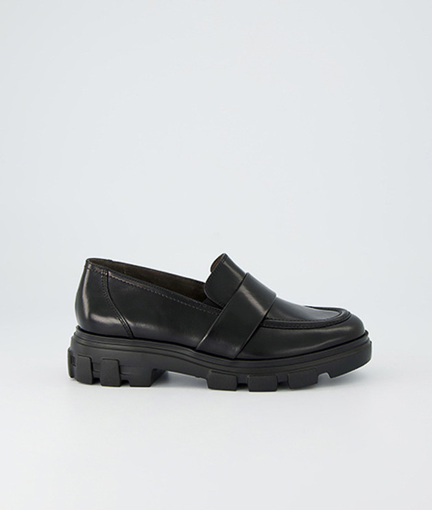 Paul Green 1173-008 Slipper & Mokassin in schwarz