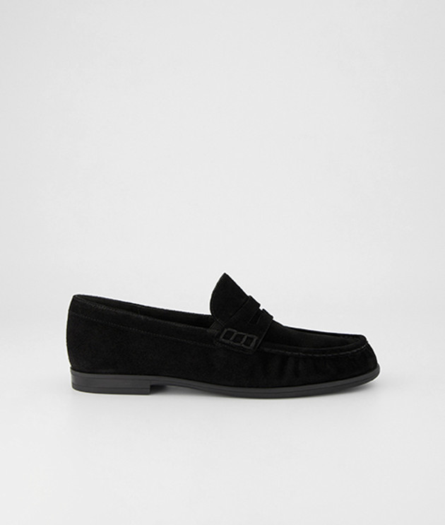 Paul Green 1228-003 Slipper & Mokassin in schwarz