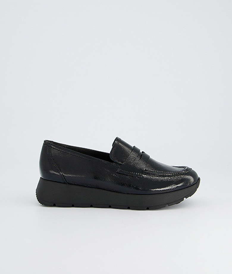 Paul Green 1182-018 Slipper & Mokassin in schwarz