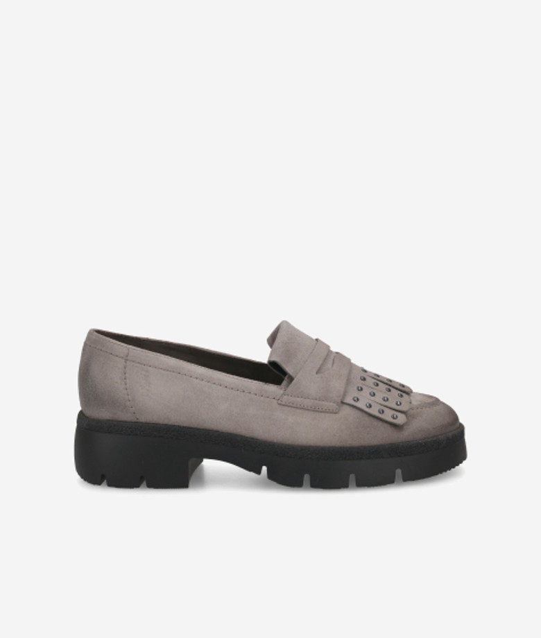 Paul Green 1118-026 Slipper & Mokassin in grau