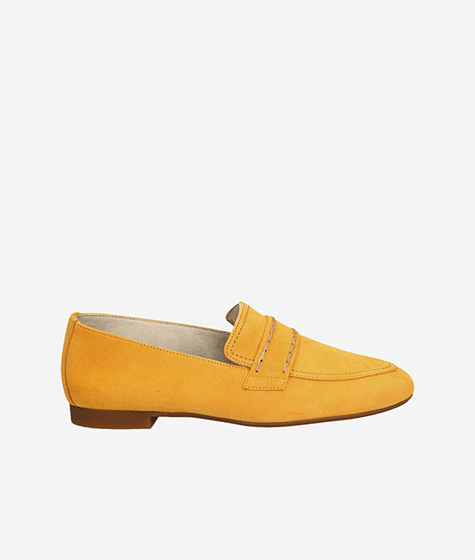 Mustard yellow hot sale moccasins