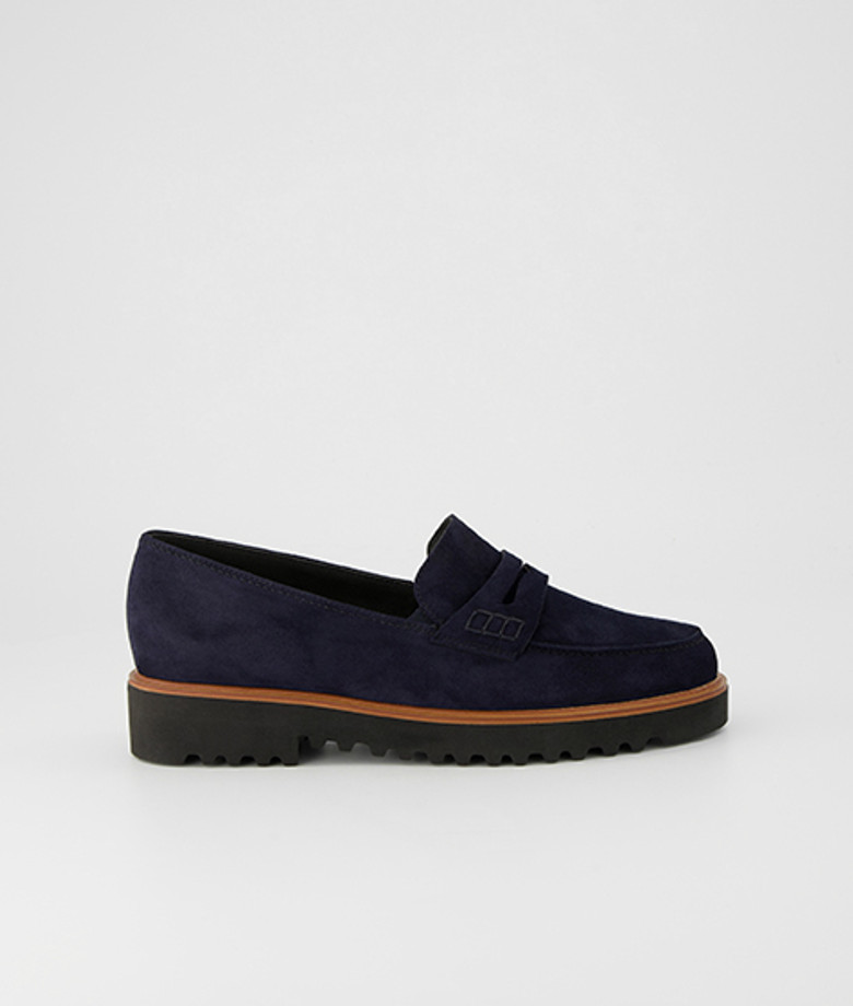 Paul Green 2694-133 Slipper & Mokassin in blau