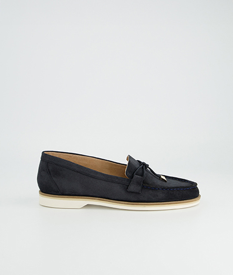 Paul Green 1202-069 Slipper & Mokassin in blau