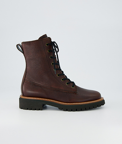 paulgreenレザー ブーツ ブラウン Paul Green Lace-up boots in brown - the largest selection online