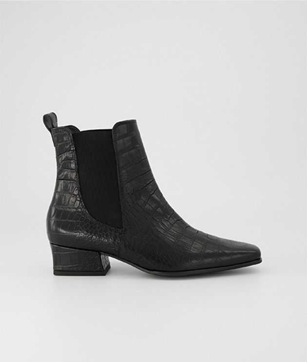 Paul Green 8358-003 Ankle Boots in Black