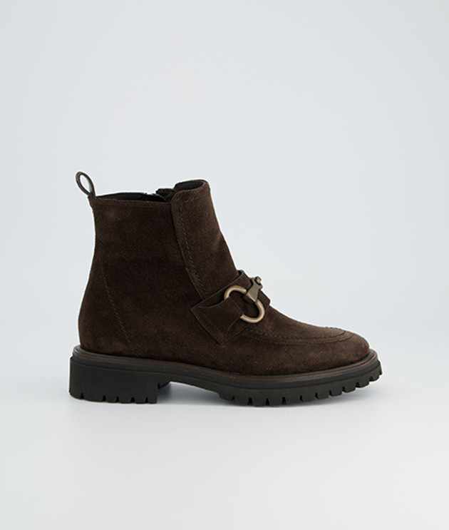 Paul Green 8024-030 Brown Ankle Boots