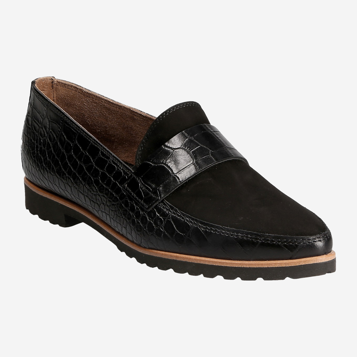 Paul green black loafers deals