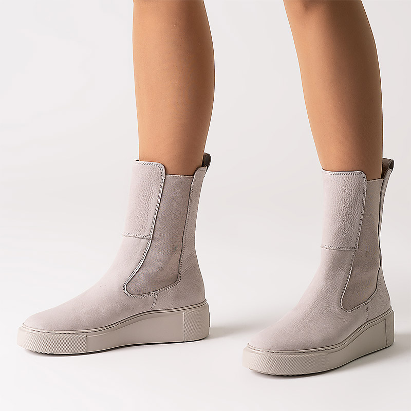 Paul green shop chelsea boots taupe