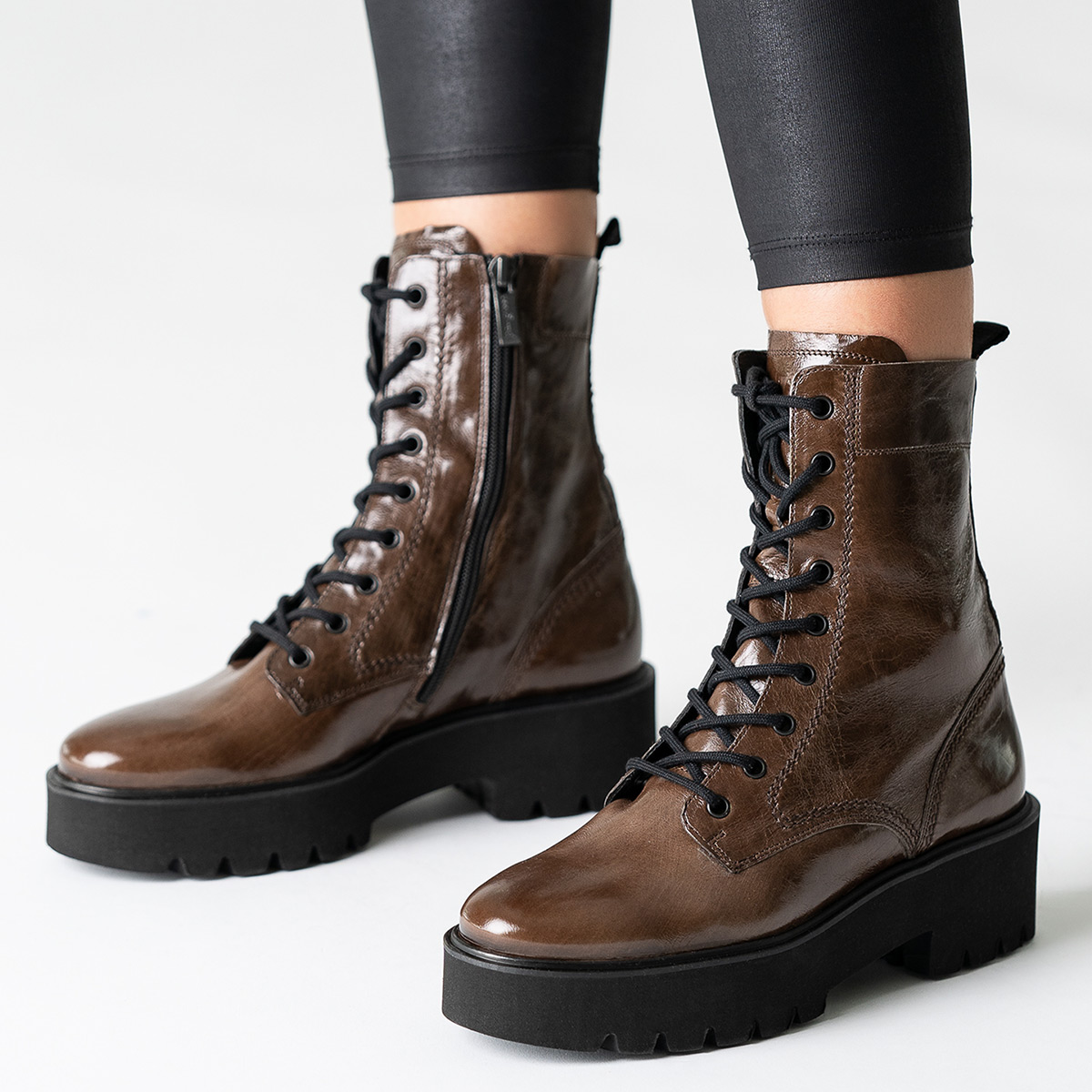 Paul green clearance combat boots