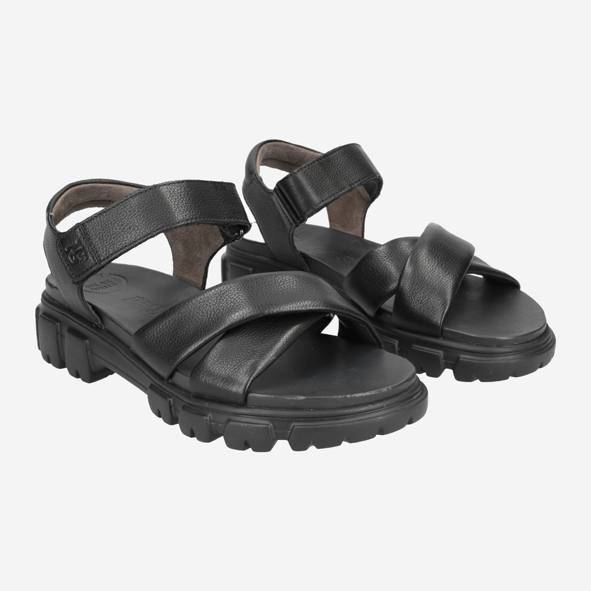 Ganni hiking leather discount sandals