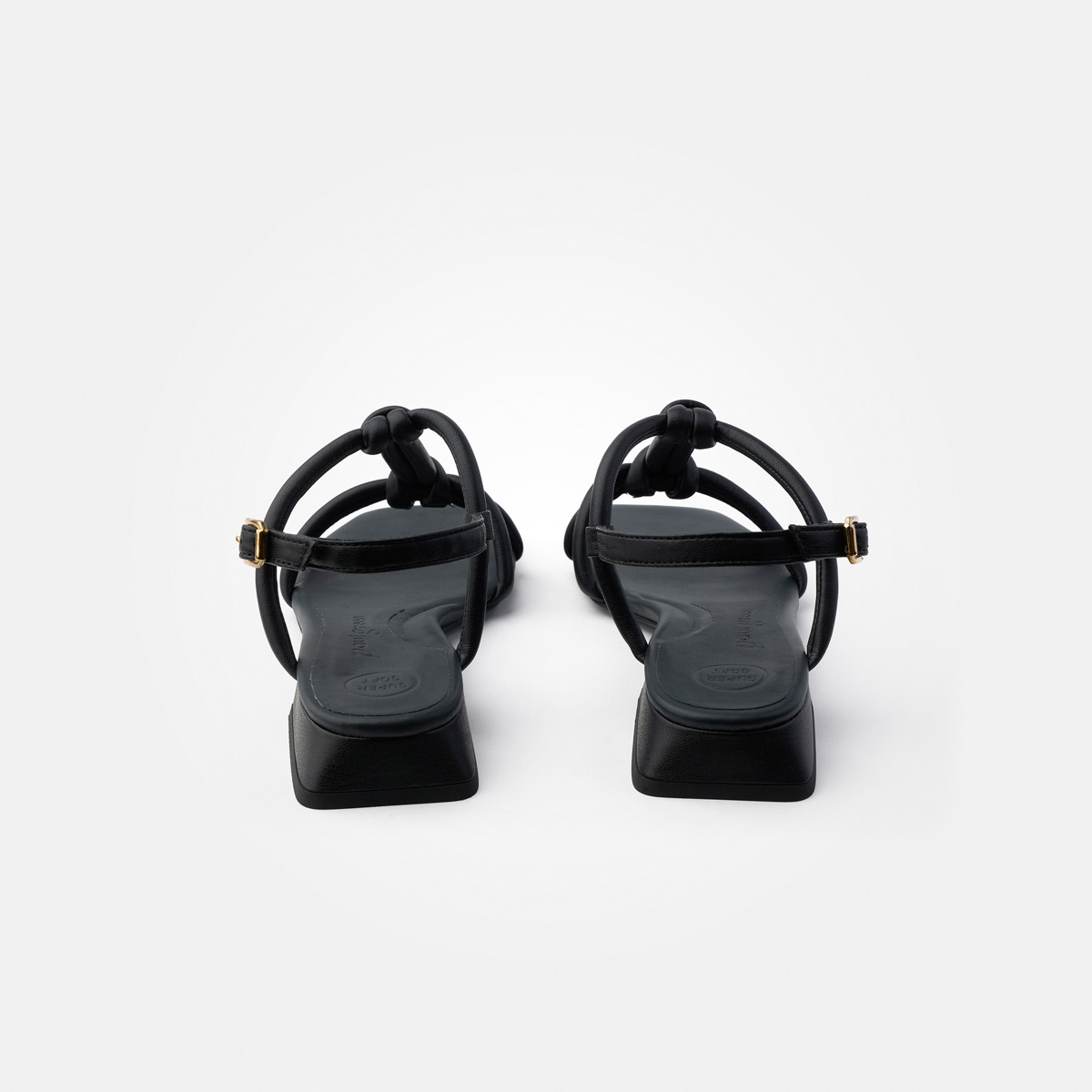 Paul green black sandals online