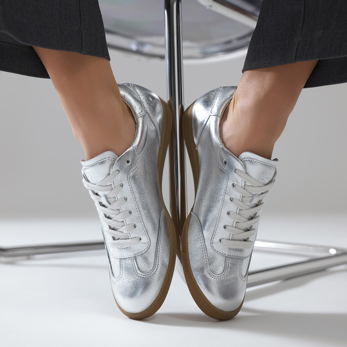 Paul Green 5350-055 Sneakers in silver buy online
