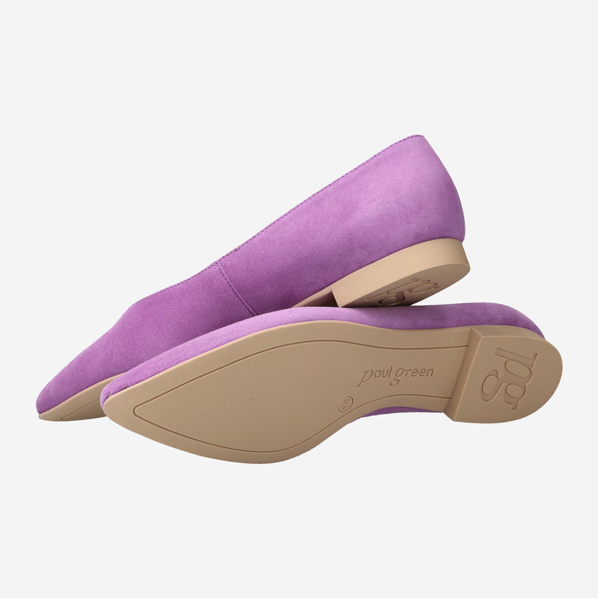 Purple discount ballerina shoes