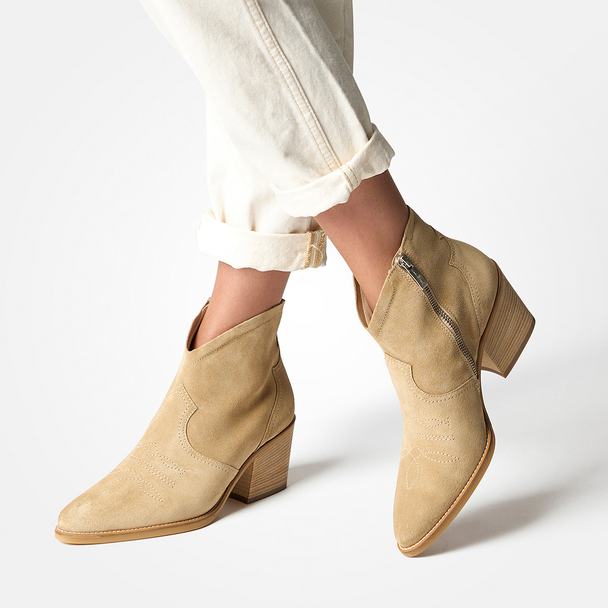 Paul Green 8110 024 Ankle Boots in beige buy online