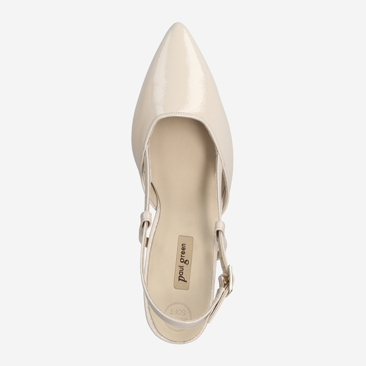 Paul Green 7992 023 Peeptoes Slingpumps in beige buy online