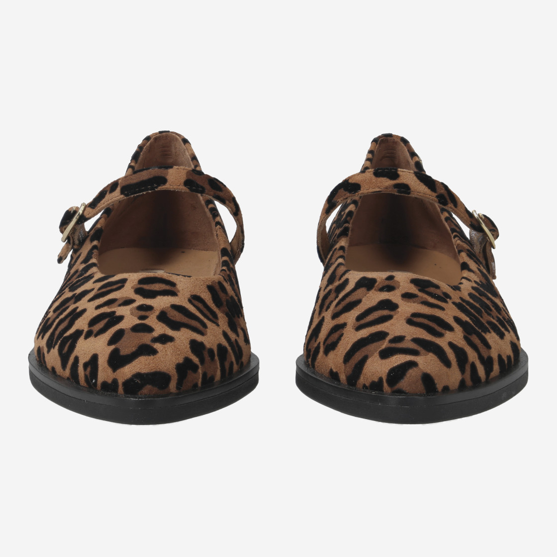 Paul Green 1127-036 - Brown/ leo look - Front view