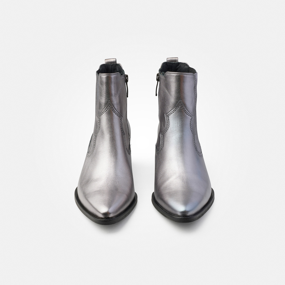 Paul Green 8144-036 Ankle Boots in silver buy online