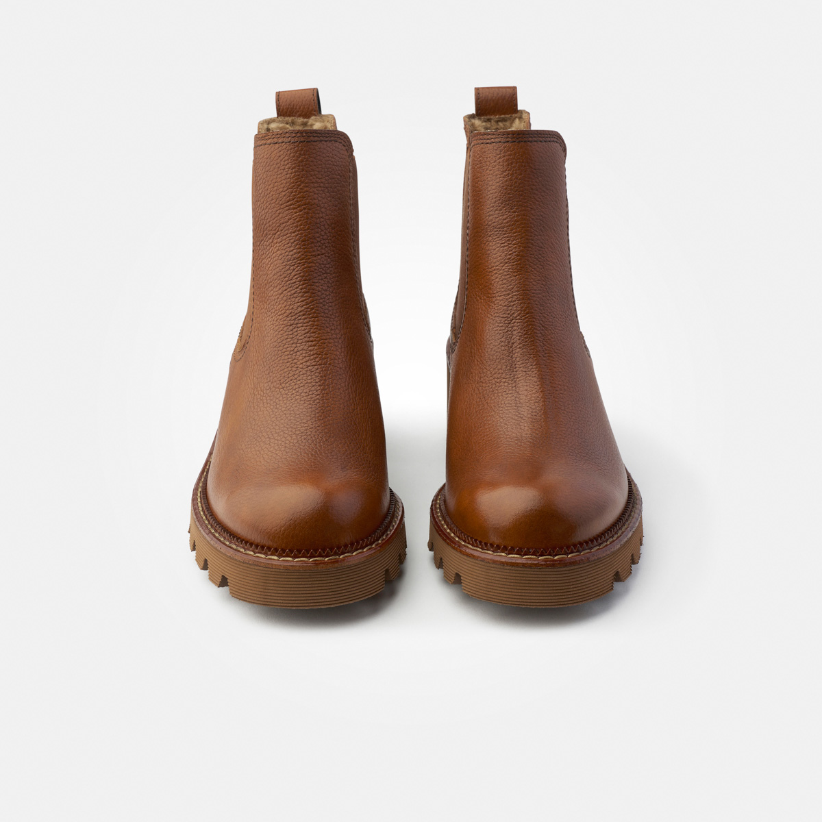 paulgreenレザー ブーツ ブラウン Paul Green Lace-up boots in brown - the largest selection online