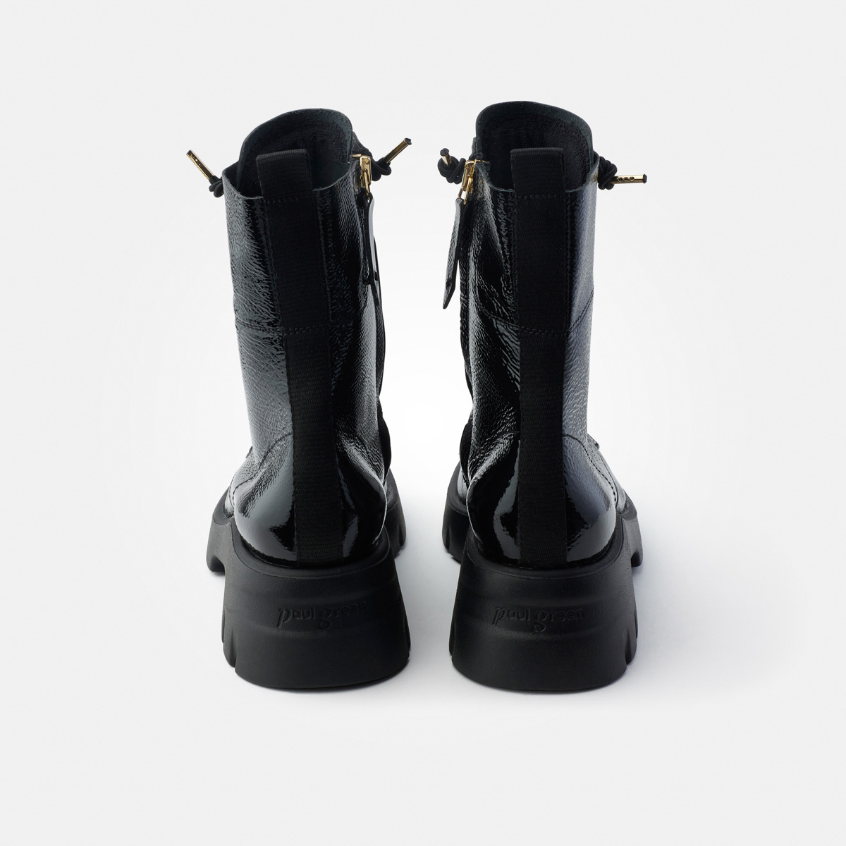 専用です。ハーリップトゥLace-Up Ankle Boots Paul Green 8216-026 Lace-up boots in black buy online