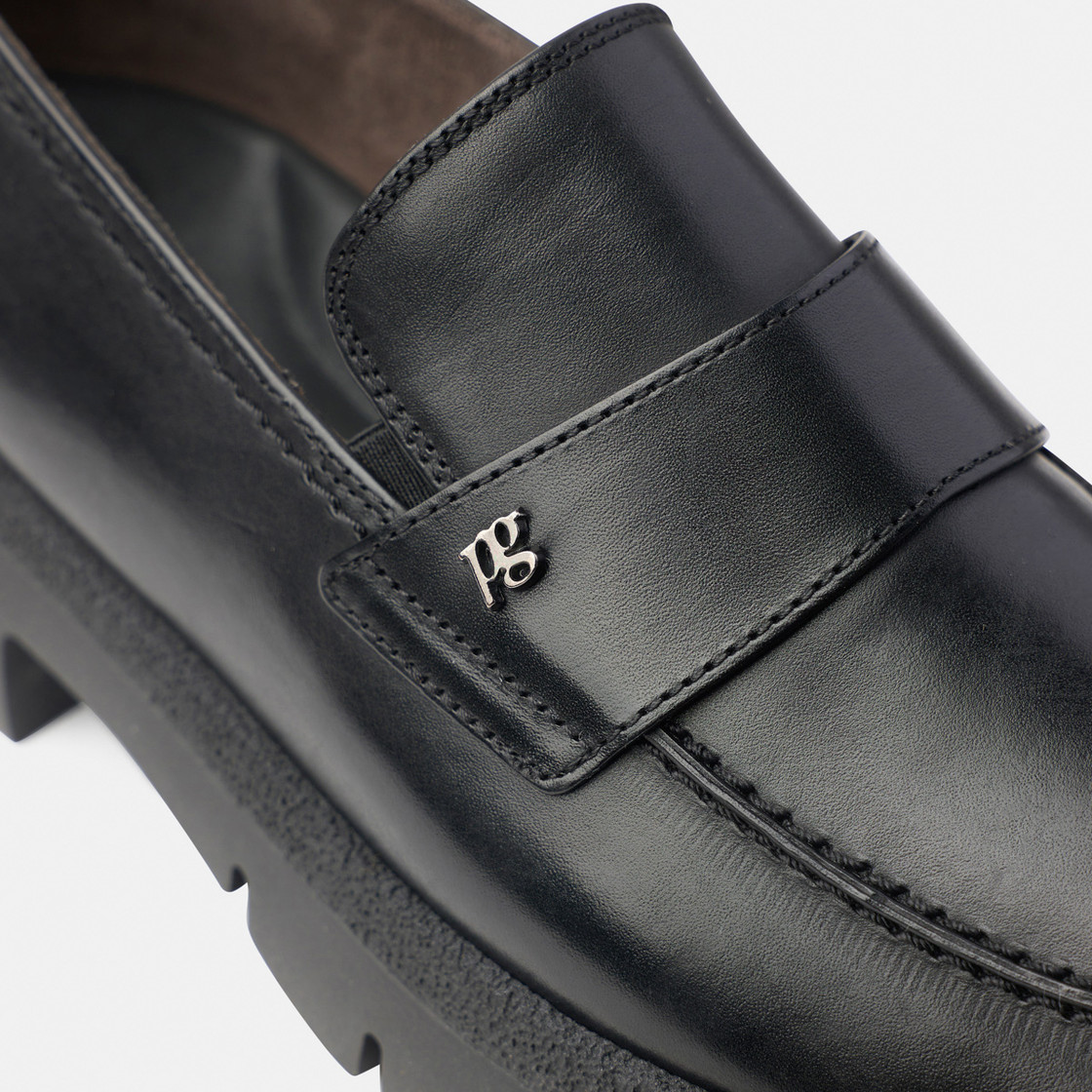 Paul Green Men\'s Black Slip-On Loafers Paul Green Black Patent Leather Slip-On Loafers – Size 6 | eBay main image 3
